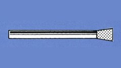 Diamantové brusné tělísko HESON tvarové D-S 130 6,0-3,0/3x40