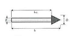 Diamantové brusné tělísko HESON D-S 765 30,0/stopka 10x60 kužel 90°