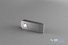 Diamantová orovnávací destička Typ A2 D1001 zrno PT (33x10x5mm)