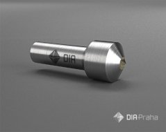 Diamantový orovnávač s válcovou stopkou průměr 8/12x45 s hlavou ON 224916