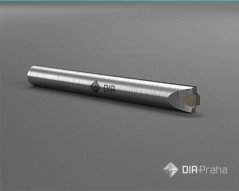 Diamantový orovnávač střechovitě broušený 1,00ct 90° s válcovou stopkou 10x100