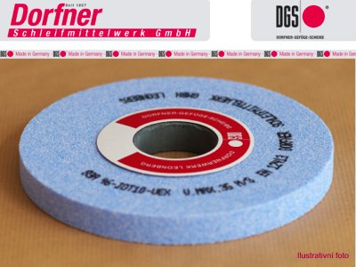 Brusný kotouč Dorfner Form1 250x25x76 83A4688-Jot13-7VG1EX  Vmax=35m/s