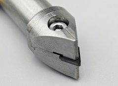 Držák výměnné orovnávací destičky Dr.KAISER TNXX 60° s čepem Morse kužel MK1 L1= 58,5 mm