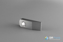 Diamantové orovnávací destičky Typ B1 D1001 zrno PT (28x10x5mm)