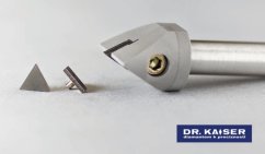 Výměnná orovnávací destička s čepem DR.KAISER HP7  TNXX 0X0312 R 0,125 60°