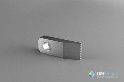 Diamantové orovnávací destičky Typ B1 D1001 zrno PT (28x10x5mm)