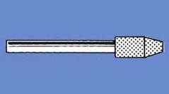 Diamantové brusné tělísko HESON tvarové D-S 126 6,0/3x40